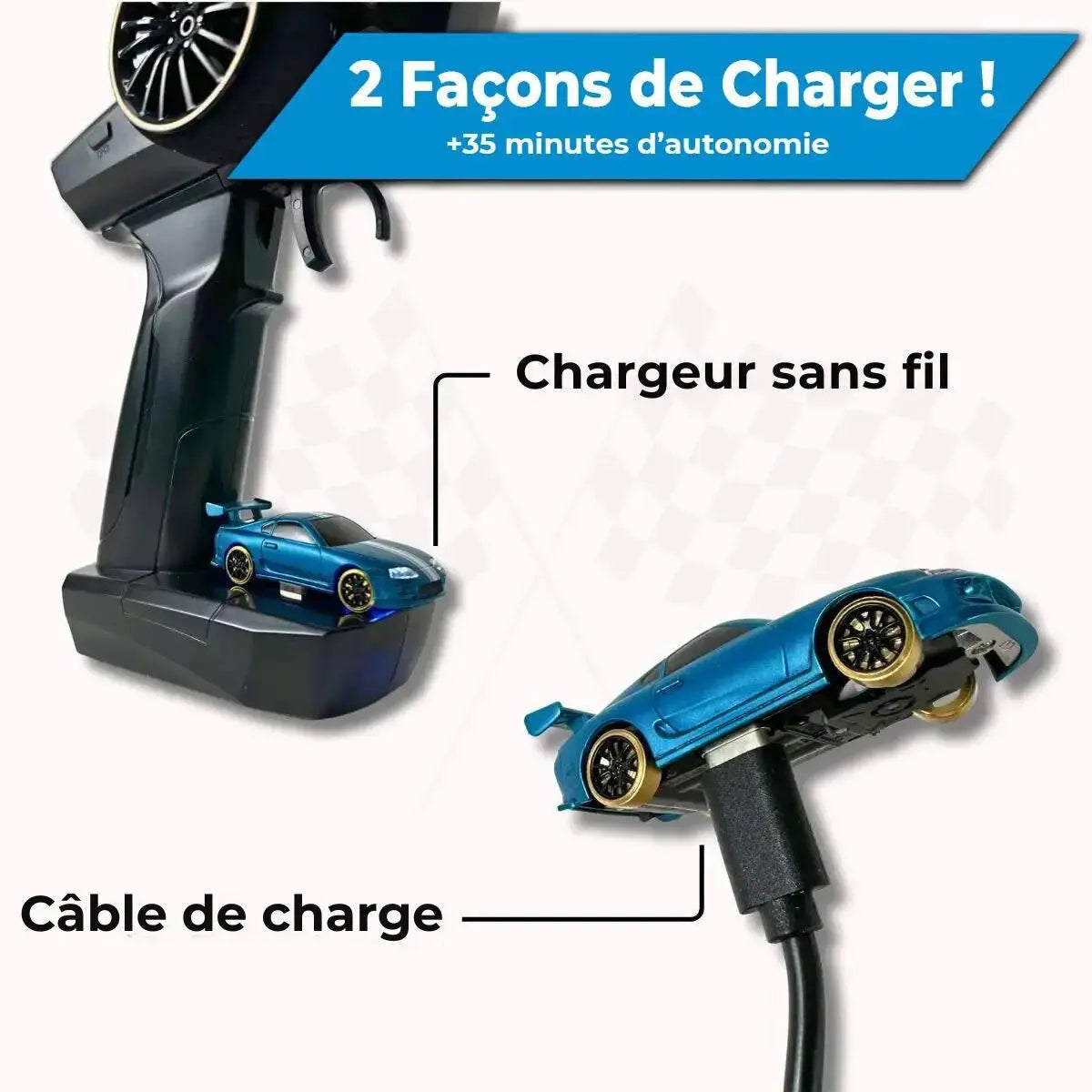 Mini voiture de drift SpeedVolt™