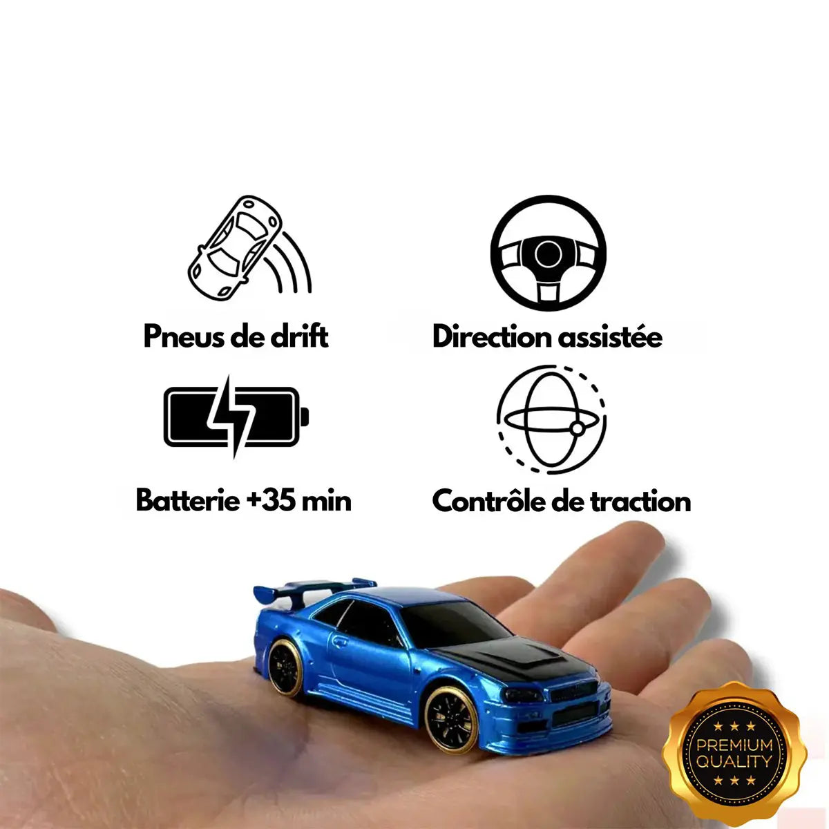 Mini voiture de drift SpeedVolt™